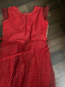 Beautiful Red &amp; Gold Gown