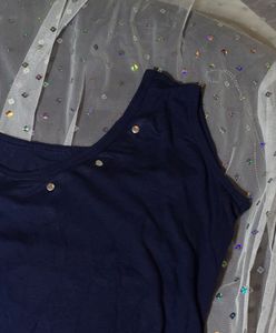 Y2K Cutout Tank Top With Studs