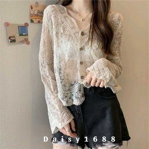 Vintage Lace Button-Up Cardigan 🍁