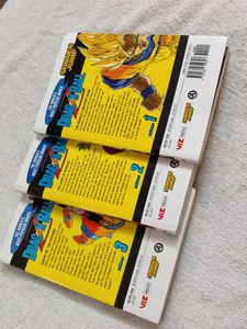 DRAGON Ball 1 2 3 Books