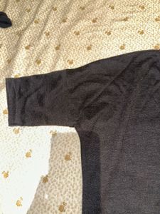 Dark Grey V-Neck T-Shirt