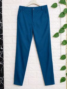 Stylish Teal Blue Trousers