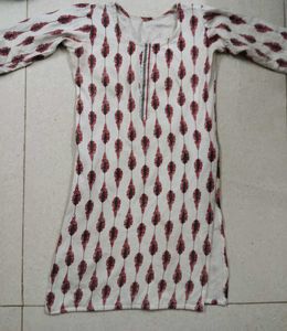 Boho Leaf Print Long Sleeve Tunic✨