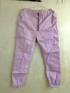 Lilac Cargo Pants