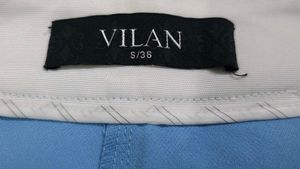 VILAN High-Waisted Wide-Leg Culotte Pants