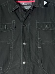 Men's Black Denim Jacket