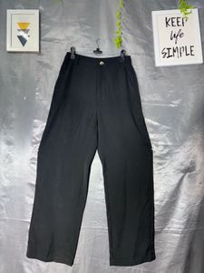 SHEIN Classic Black Wide Leg Pants