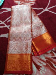Elegant Silk Saree with Rich Border