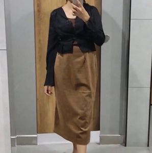 Urbanic split Straight Skirt