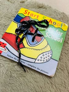 Start School: Learn to Tie Shoes Book