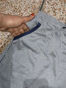 Men's Grey "Moments" Athletic Shorts
