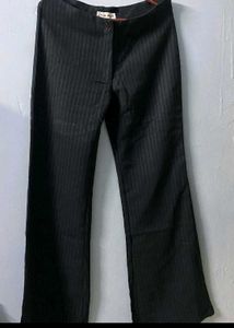 D'Les Vegas Striped Flare Leg Pants
