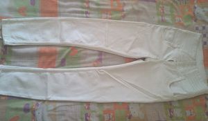 Classic White Denim Jeans