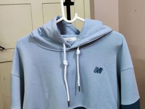 💥BUY1GET1💥 men's blue color-block hoodie (hooded sweatshirt).