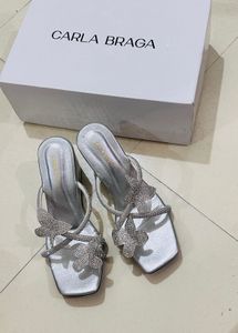 Silver Butterfly Wedges