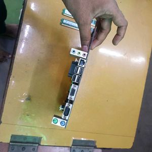 ZEBRONICS MOTHERBOARD + INTEL CORE DUO PROSSESOR