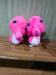 Adorable Pink Seahorse Plush Toy