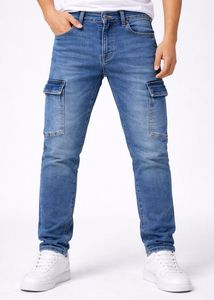 Blue Cargo Jeans