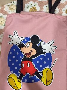 Pink Tote Bag