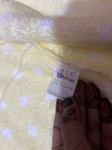 Cute Yellow Polka Dot Baby Vest