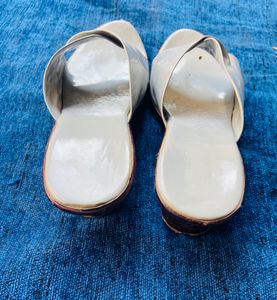 Grey Heels Slippers 🩶