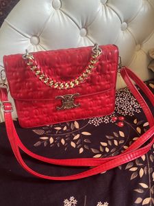 Beautiful Red Sling Bag