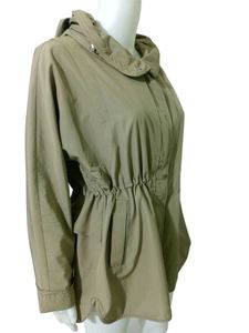 Made In Vietnam Khaki Hooded Anorak Jacket