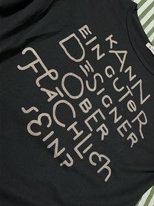 Black Graphic Print T-Shirt