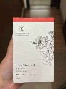 Faith&Patience Hibis-kiss-peel
