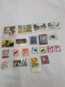 20 VINTAGE STAMPS