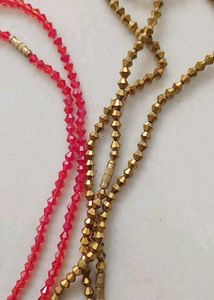 Set of 3 pure crystal chains