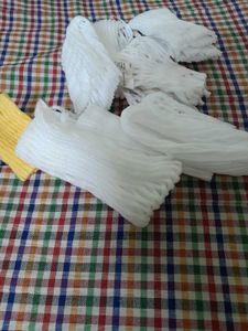 Multiple shopping bags and packing material