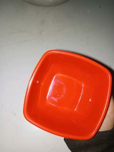 Orange Square Bowl Set Of 6