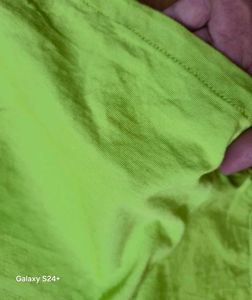 Neon Graphic Crop Top(without chain)