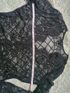 Elegant Black Lace bodysuit