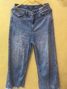 Light Wash Cropped Jeans