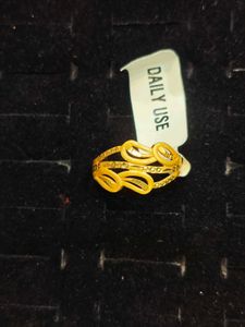 One Gram Gold Ring For Daily Use 6 Months Guarante