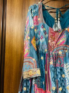Beautiful Blue Ethnic Gown