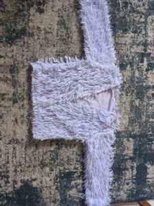 Cozy Faux Fur Crop Top