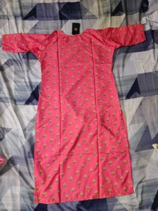 Brand new Pink &amp; Gold Geometric Print kurti
