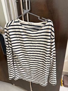 Classic Striped Long Sleeve Top
