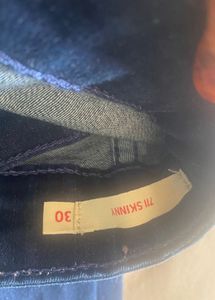 Dark Blue Denim Jeans