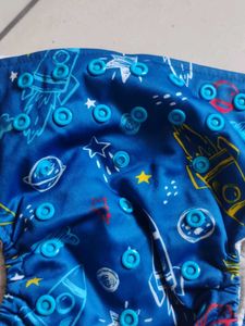 Cute Space Rocket Diaper Cover