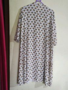 Floral Print Kurta