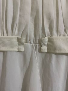 White Square neck Lace Top
