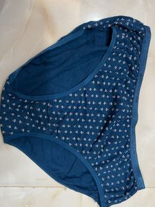 Comfortable Blue Printed Briefs