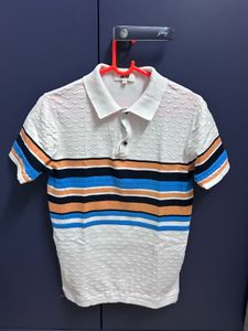 H&amp;M Striped Polo T-Shirt