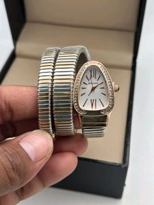 Bvlgari snake Watch with Diamonds