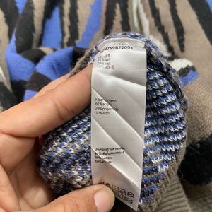 Unique Abstract Print Men's Sweater