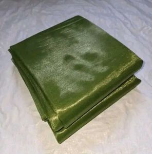 Olive Green Tissue fabric